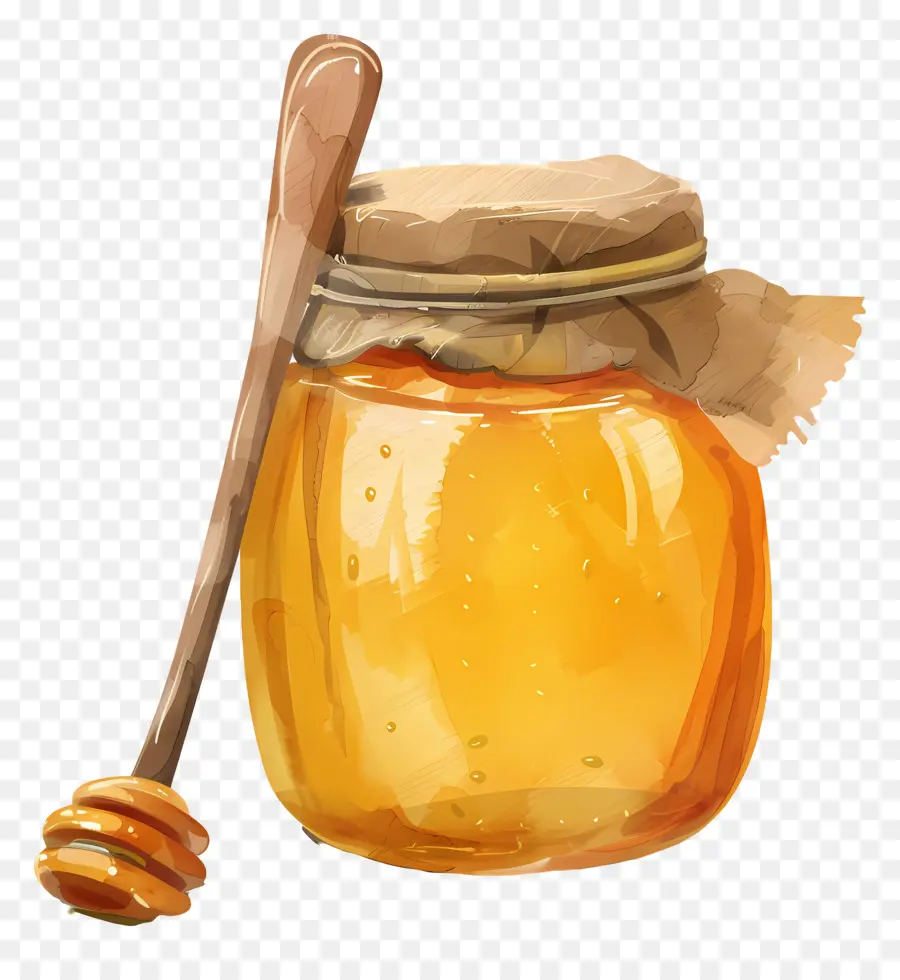 Tarro De Miel，Dulce PNG