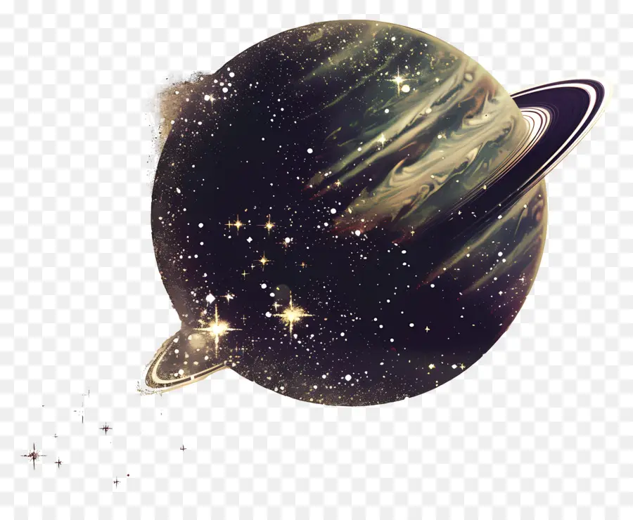 Saturno，Planeta Con Anillos PNG