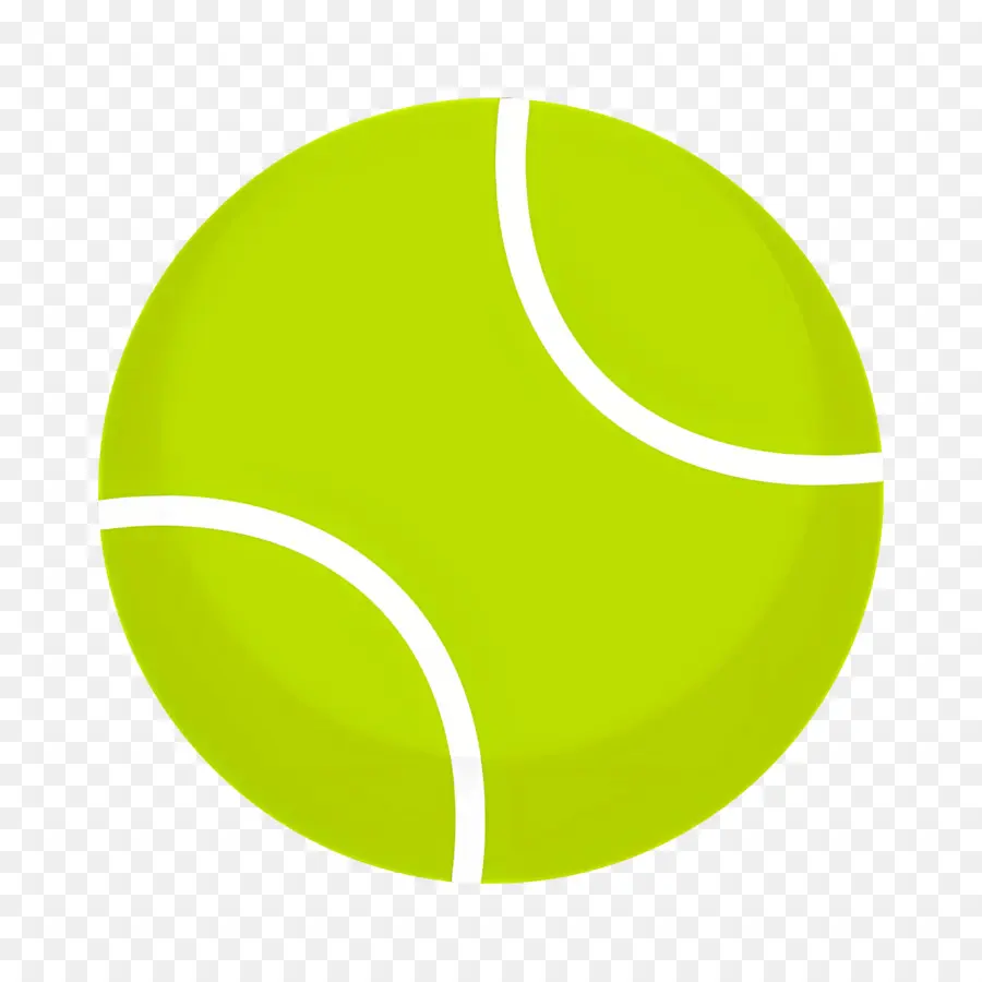 Pelota De Tenis，Verde PNG