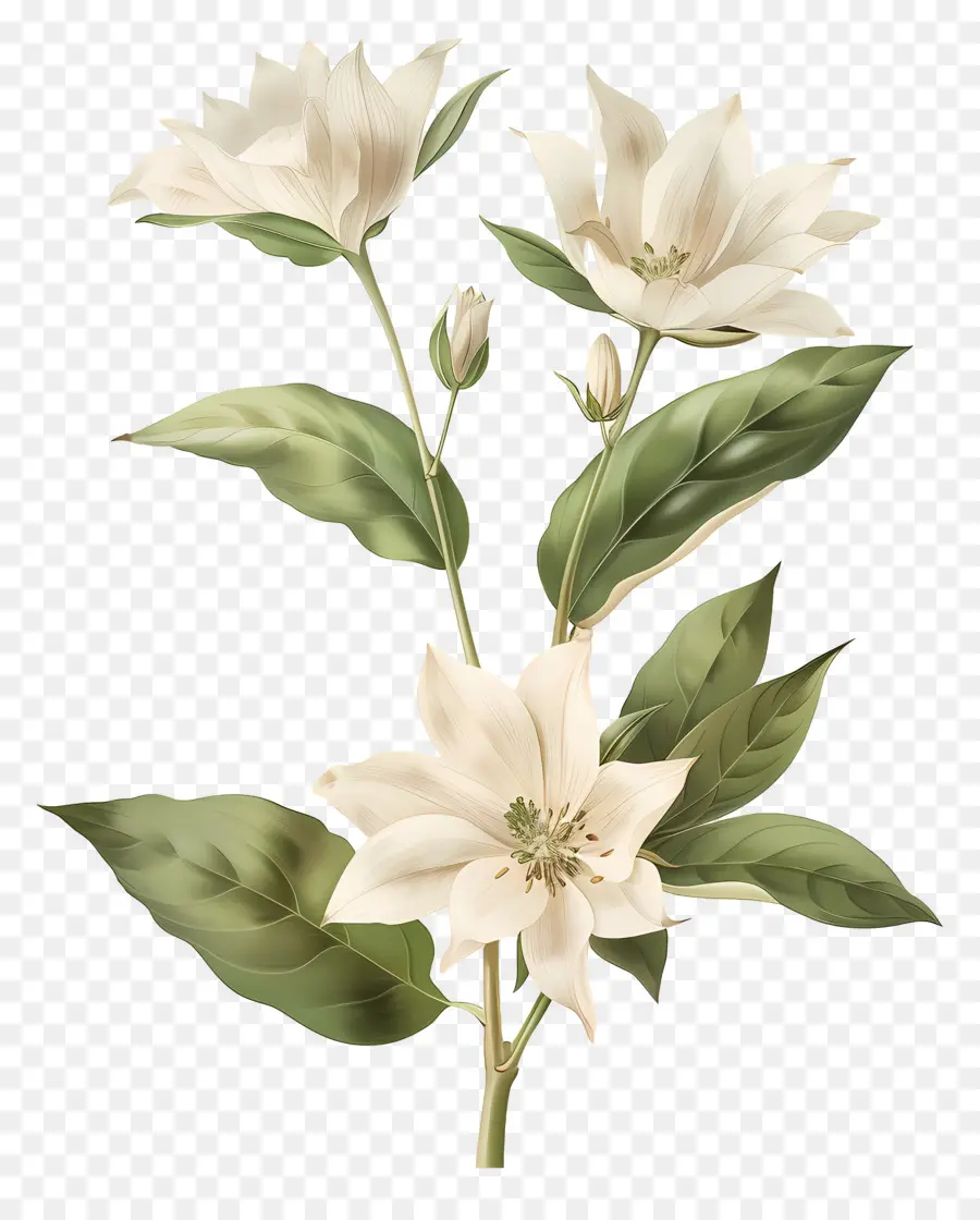 Flores Blancas，Flor Blanca PNG