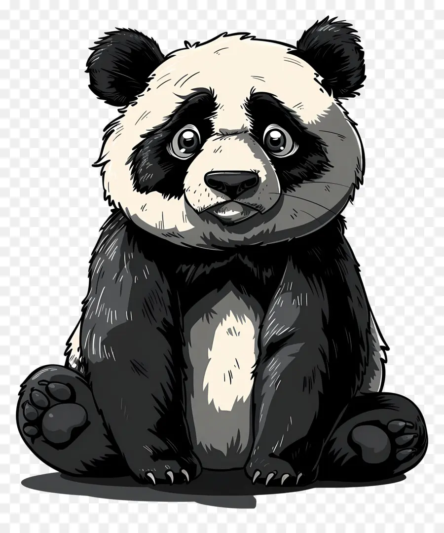 Panda，Oso PNG