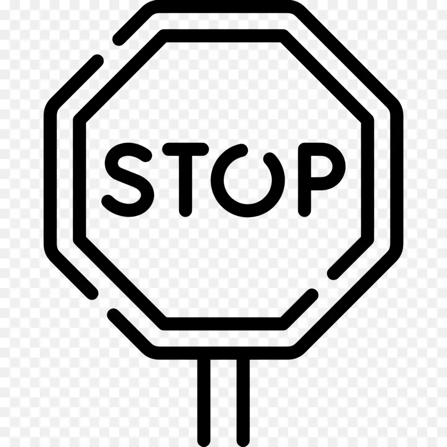 Señal De Stop，Tráfico PNG