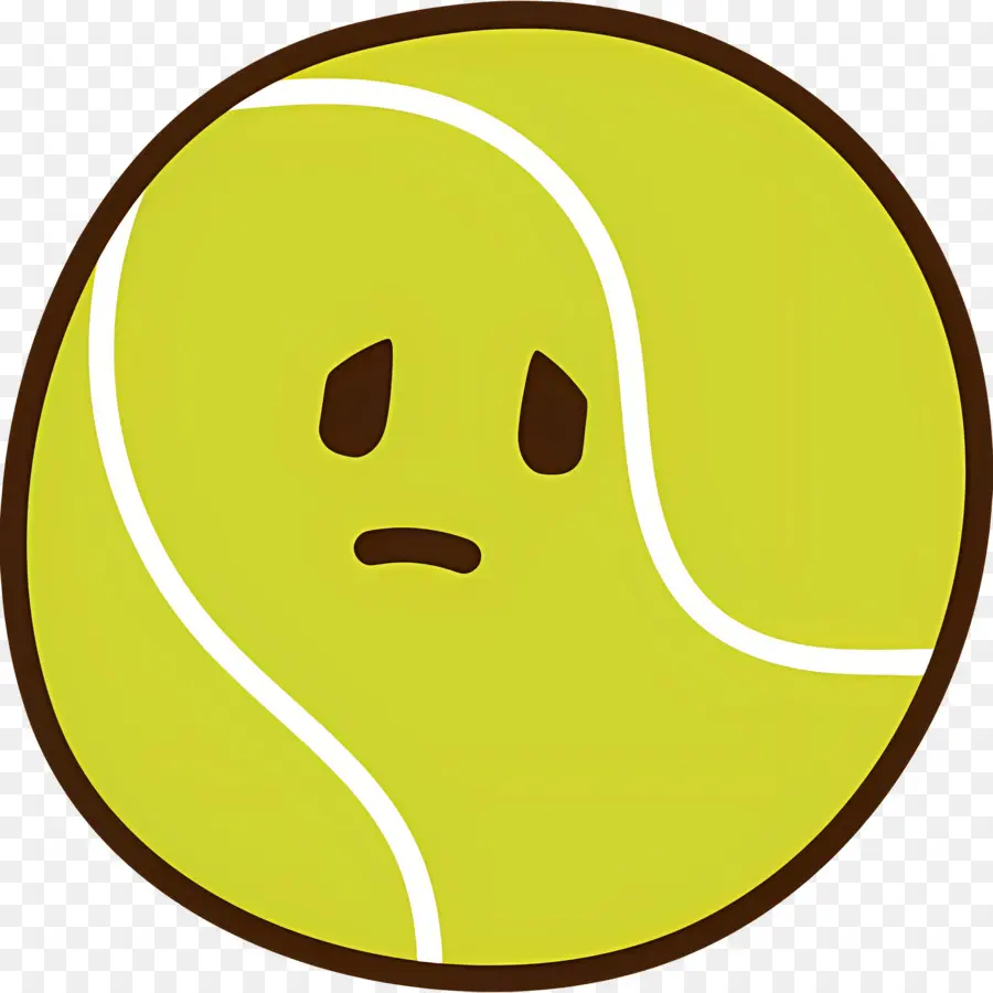 Pelota De Tenis，Pelota De Tenis Triste PNG