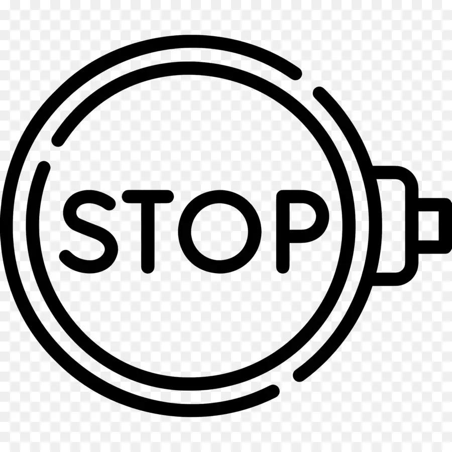 Señal De Stop，Botón De Parada PNG