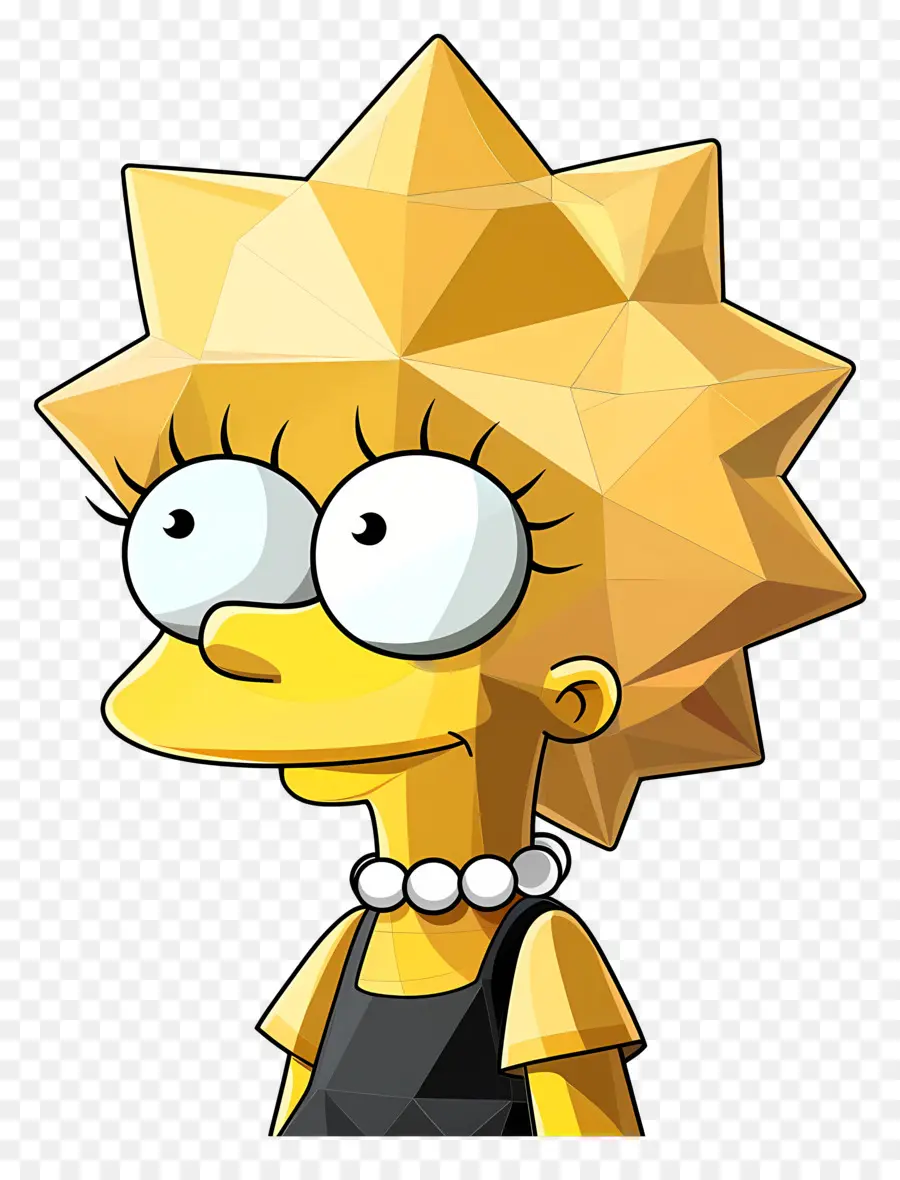 Lisa Simpson，Dibujos Animados PNG