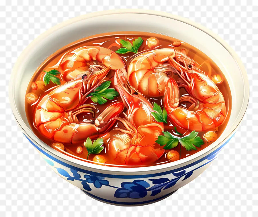 Sopa De Camarones，Mariscos PNG