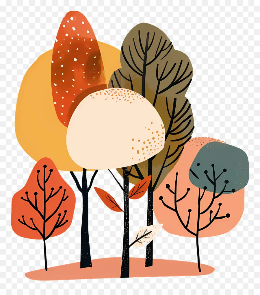 Otoño，Árbol PNG