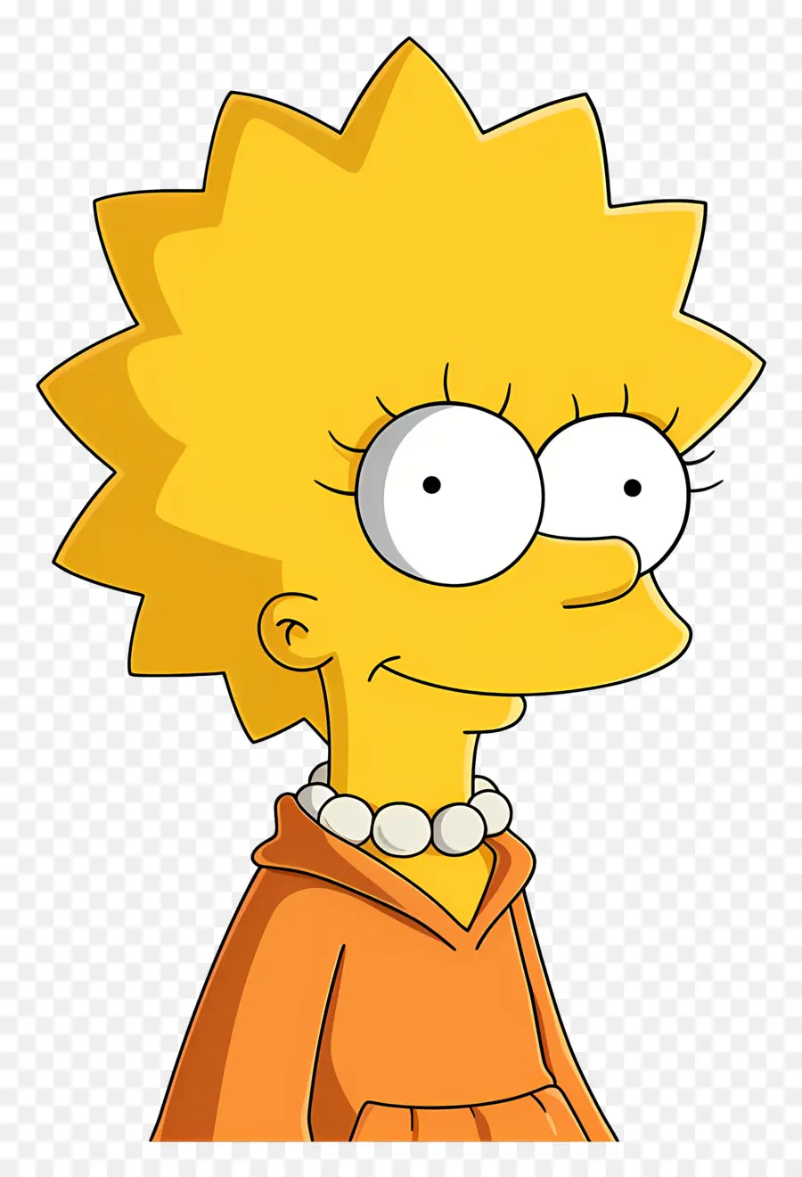 Lisa Simpson，Niña De Dibujos Animados PNG