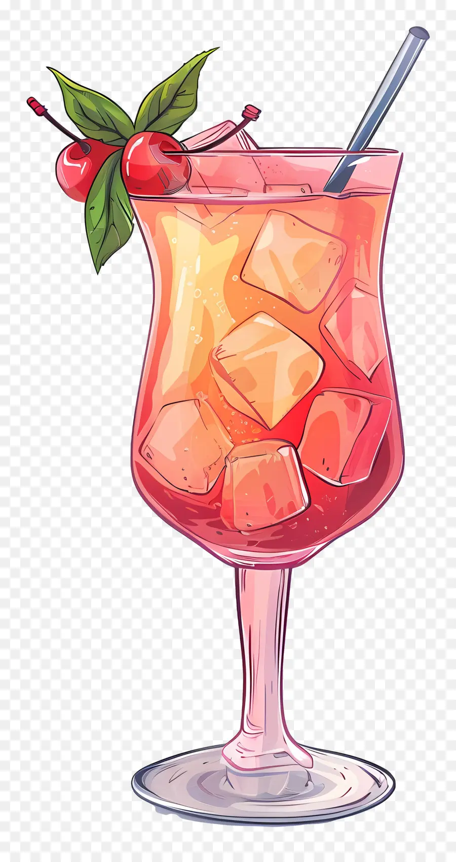 Cóctel Alcohólico Tropical，Cóctel PNG