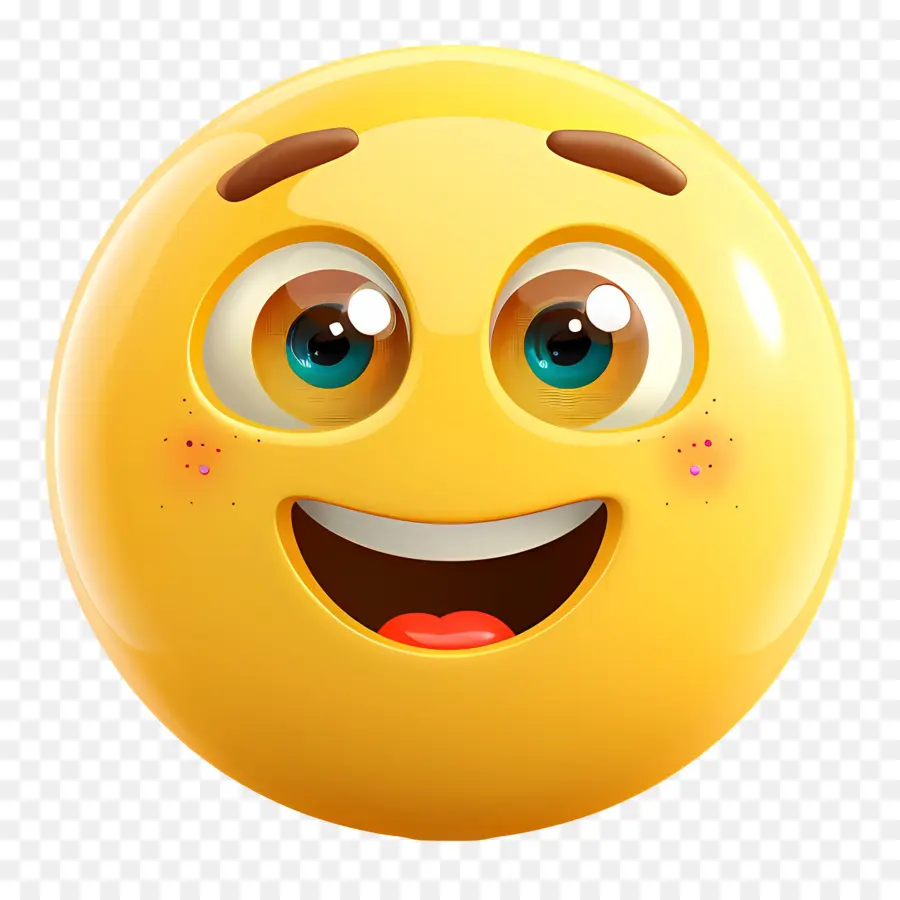 Sonrisa Emoji，Emoji Sonriente PNG