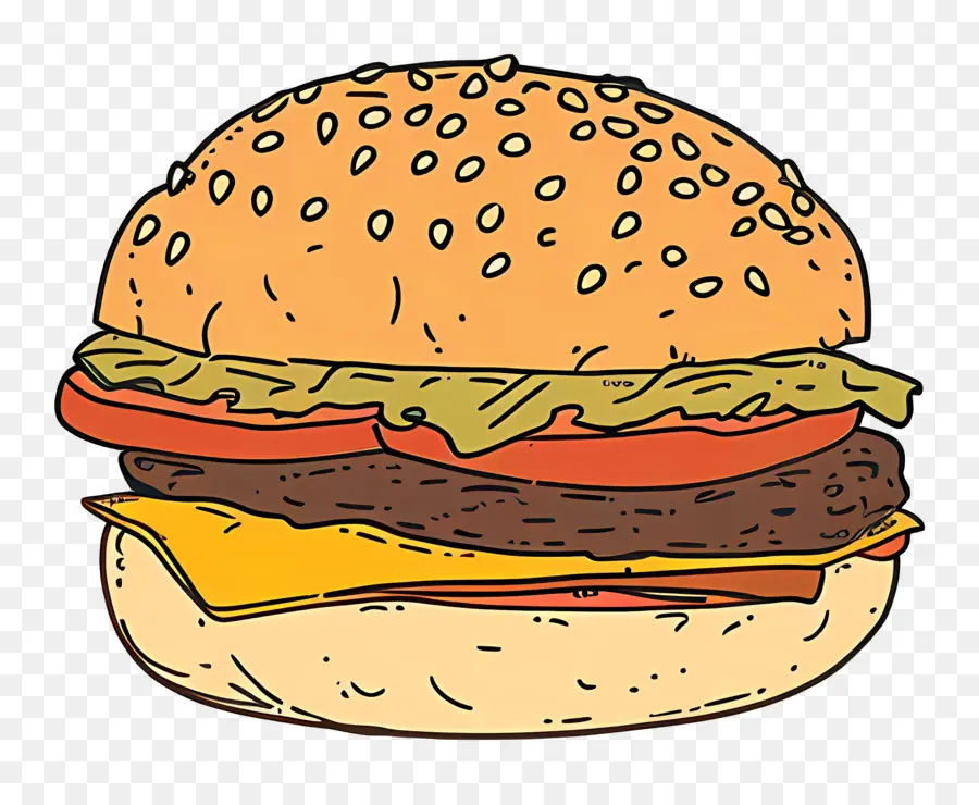 Hamburguesa，Sándwich PNG