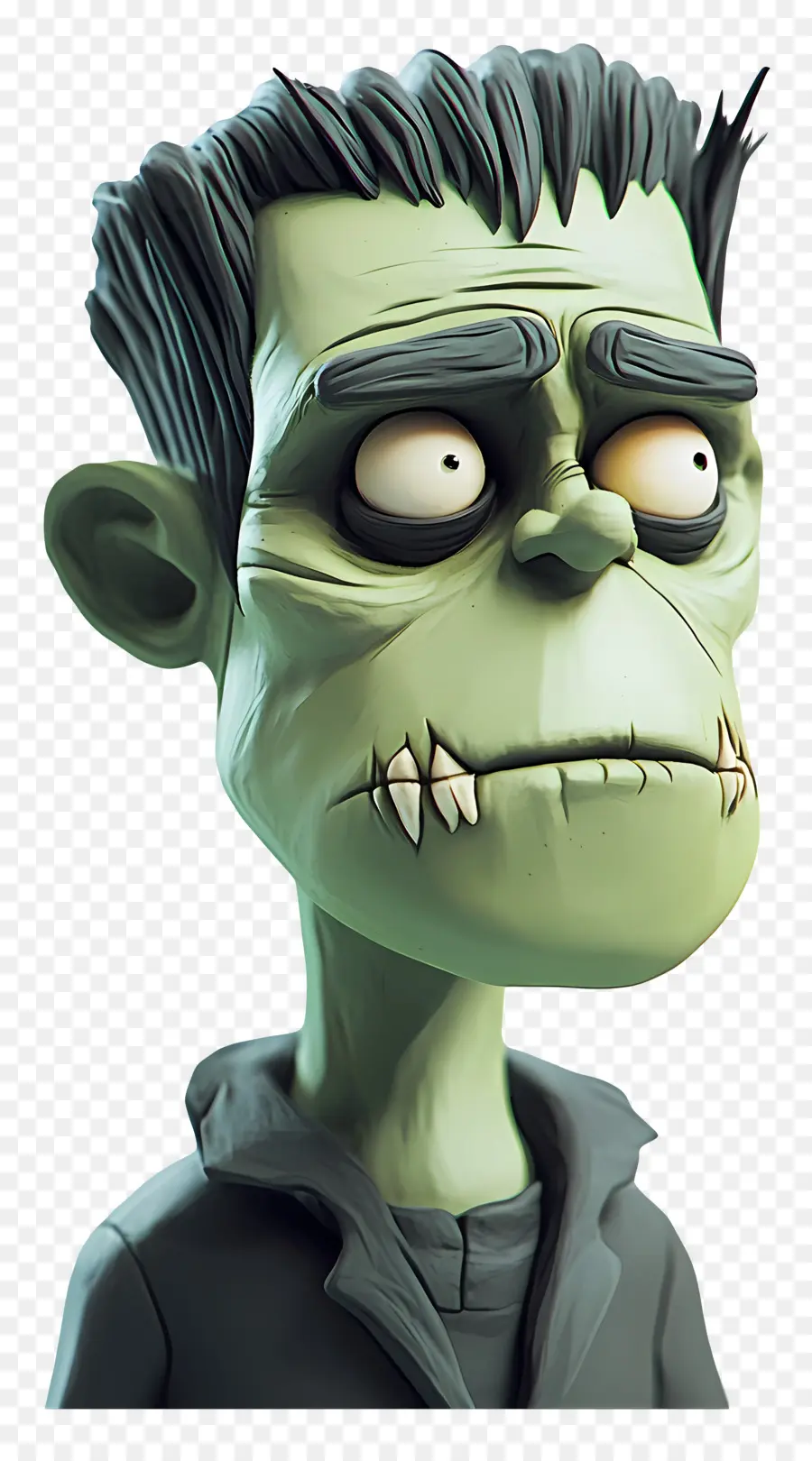 Frankenstein，Monstruo Verde PNG