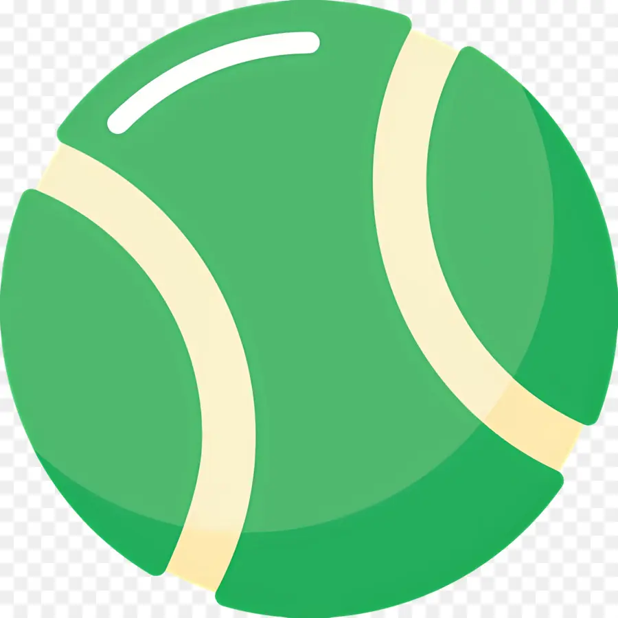 Pelota De Tenis，Bola Verde PNG