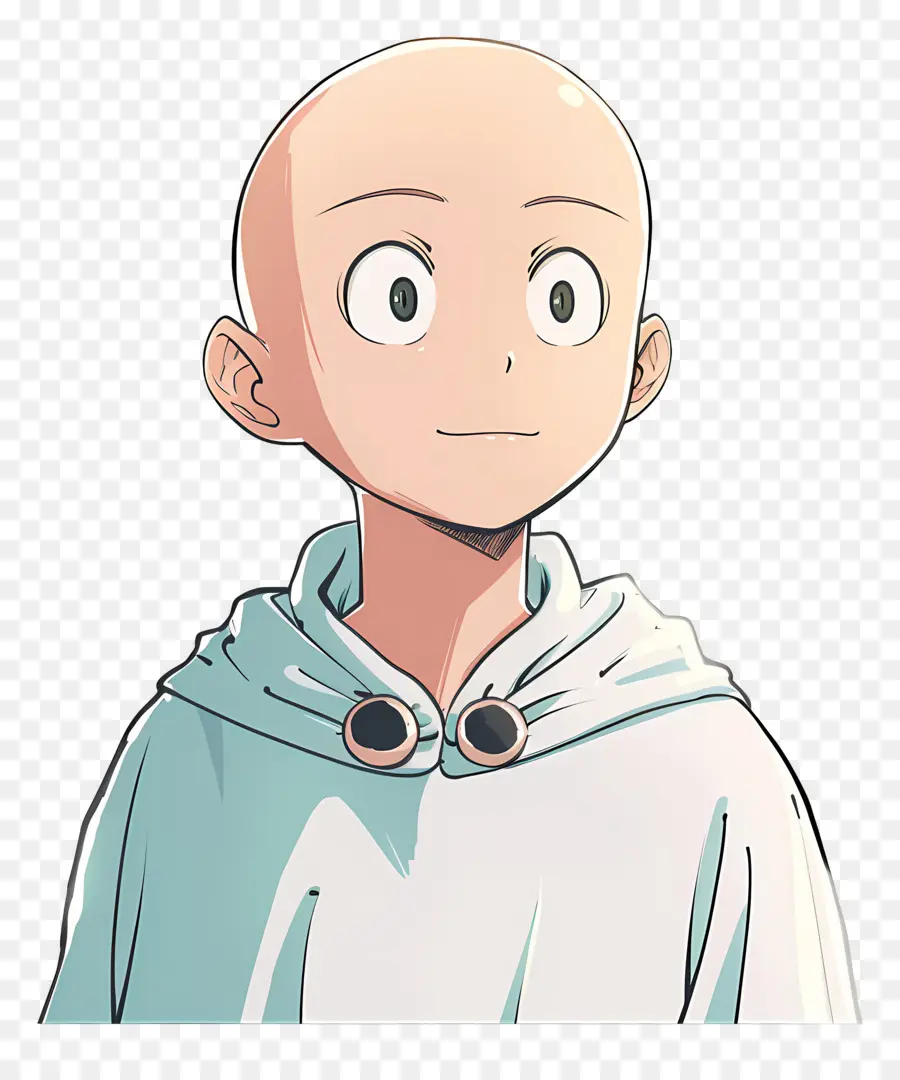 Saitama，Personaje De Anime Calvo PNG