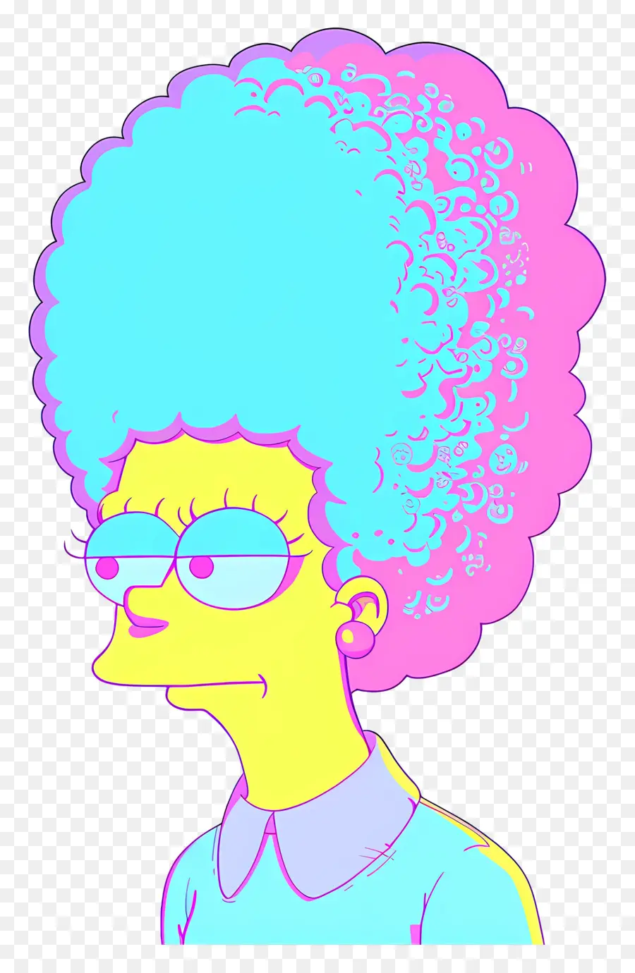 Marge Simpson，Mujer De Dibujos Animados PNG