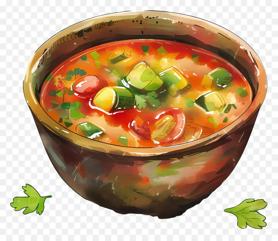 Sopa De Verduras，Tazón De Sopa PNG