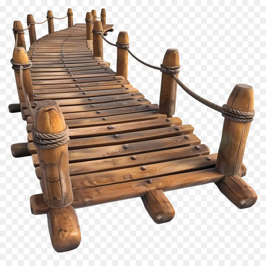 Muelle De Madera，Puente De Madera PNG