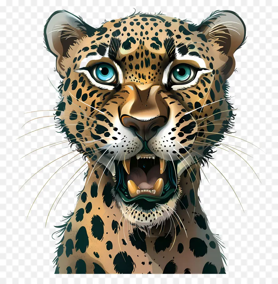 Leopardo，Lindo Guepardo PNG