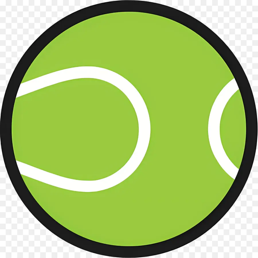 Pelota De Tenis，Pelota De Tenis Verde PNG