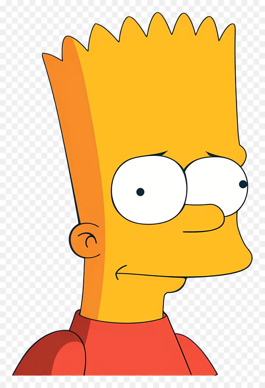 Bart Simpson，Niño De Dibujos Animados Con El Pelo Puntiagudo PNG