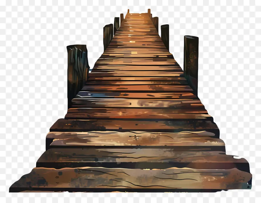 Muelle De Madera，Puente De Madera PNG