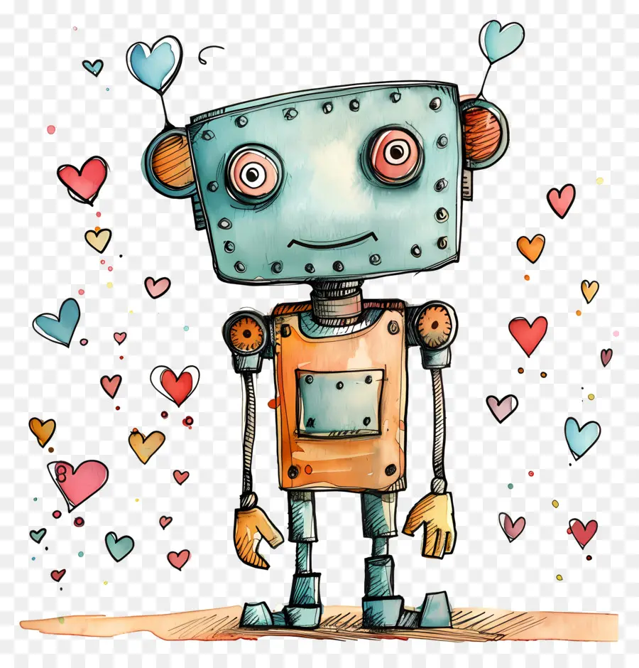 Robot，Lindo Robot PNG