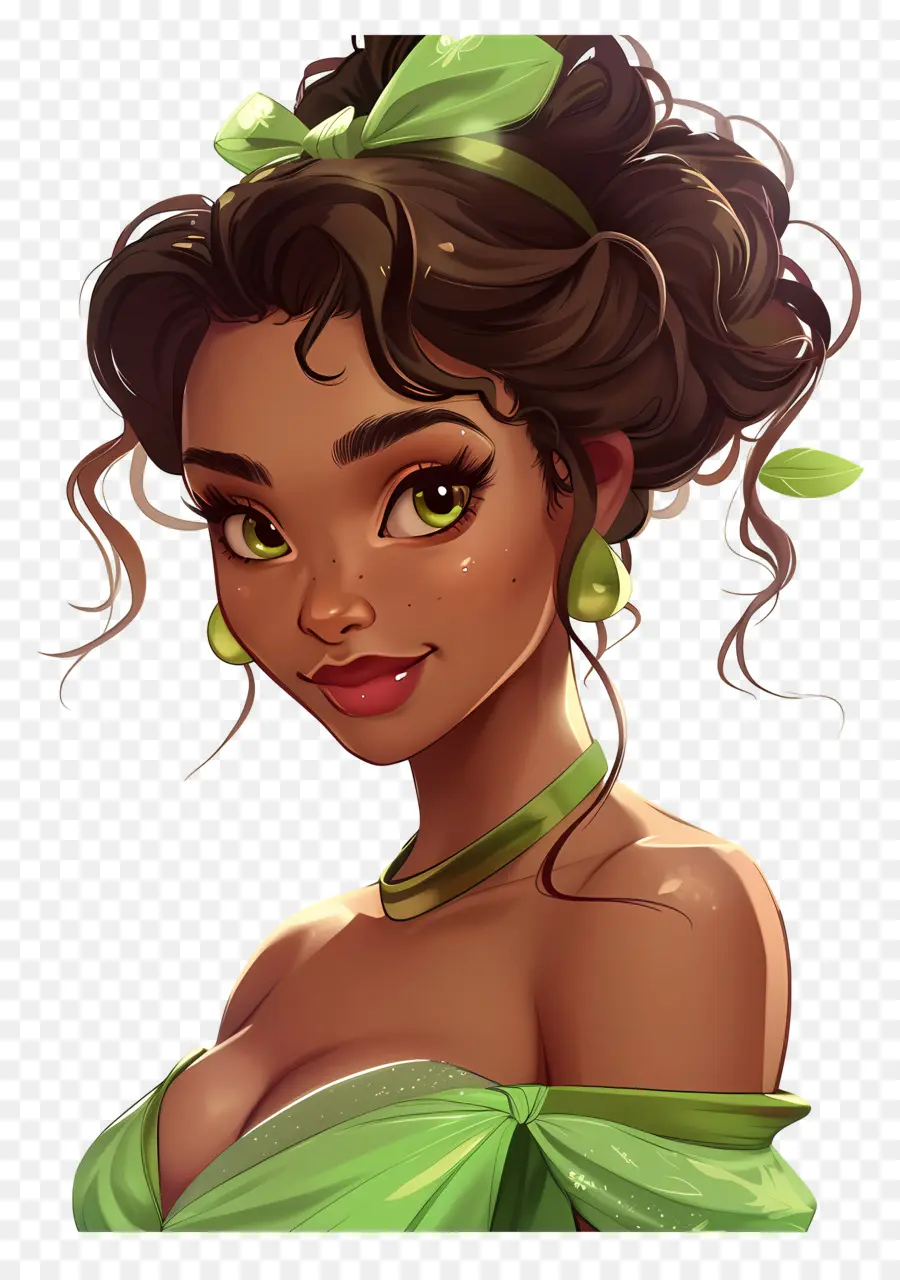 Princesa Tiana，Chica PNG