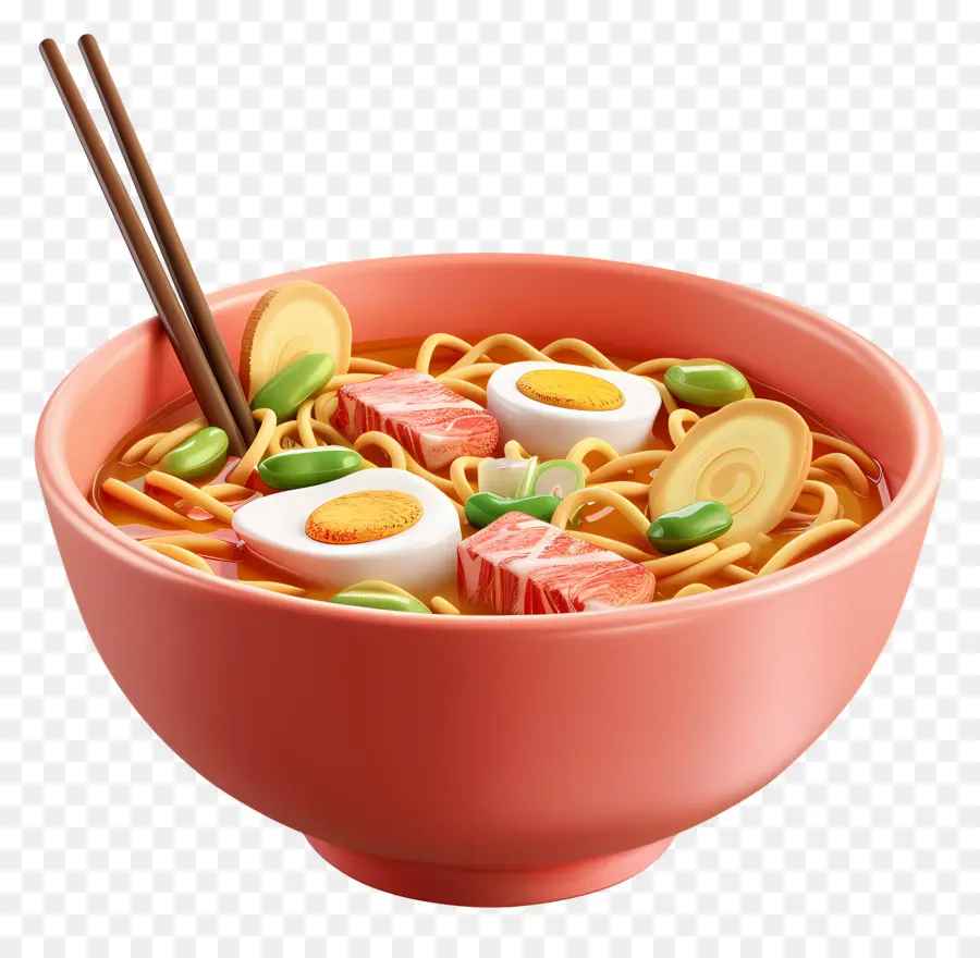 Sopa De Ramen，Tazón De Ramen PNG