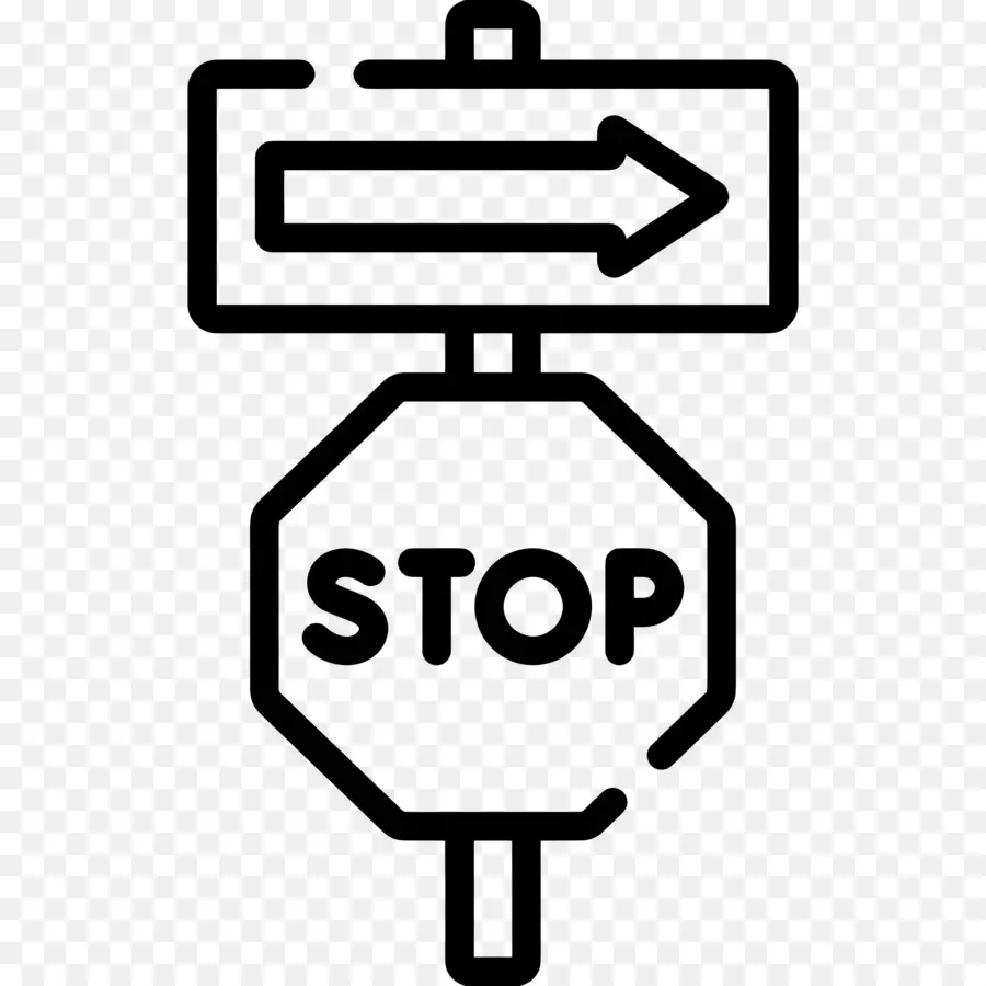 Señal De Stop，Tráfico PNG