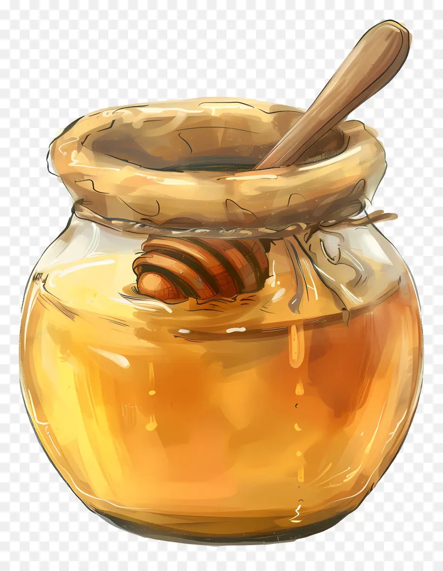 Tarro De Miel，Cazo De Miel PNG