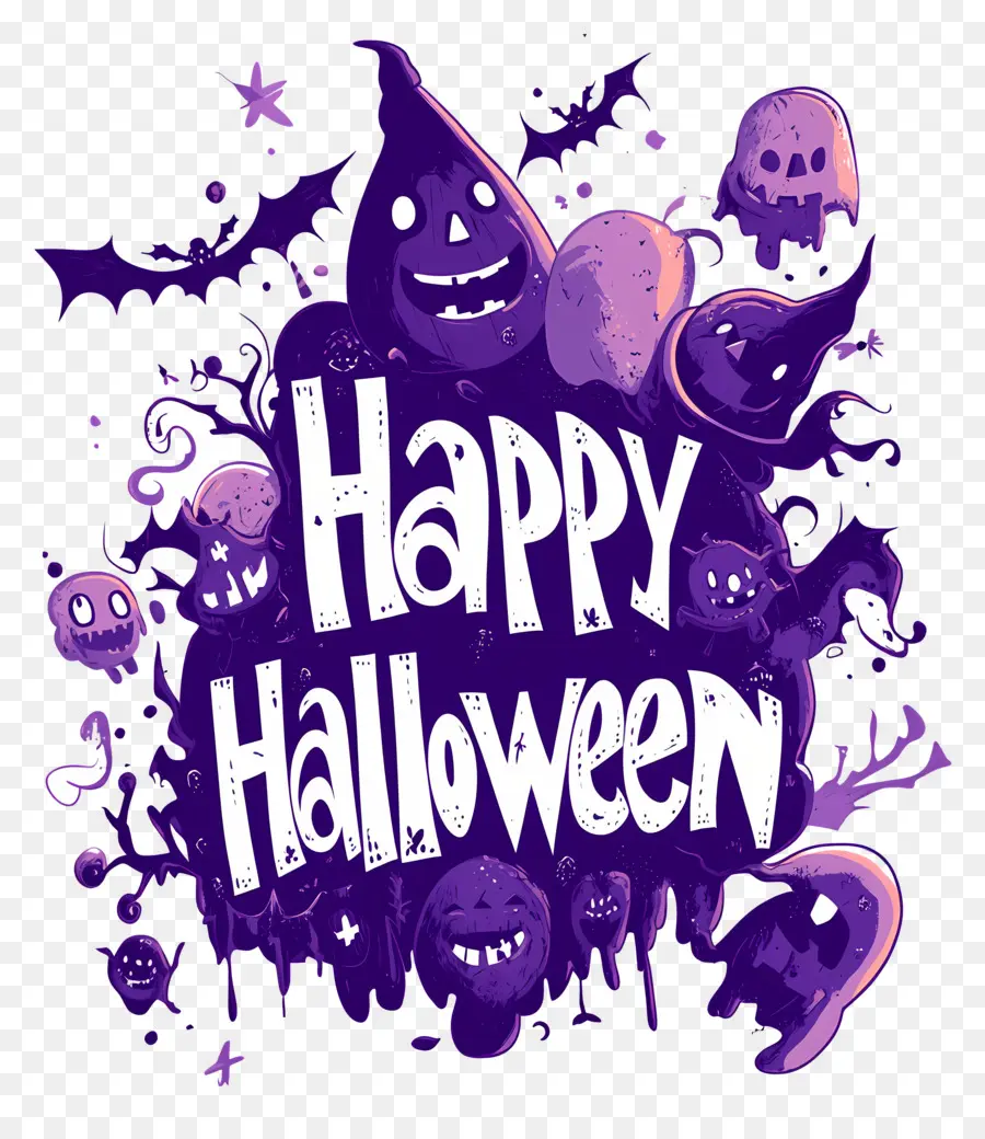 Feliz Halloween，Víspera De Todos Los Santos PNG