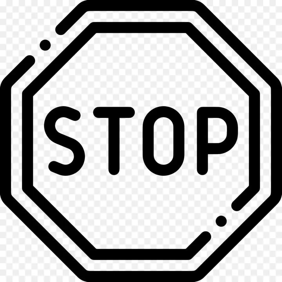 Señal De Stop，Tráfico PNG