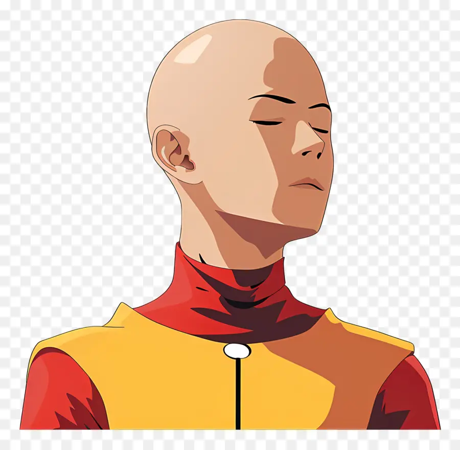 Saitama，Hombre Calvo PNG