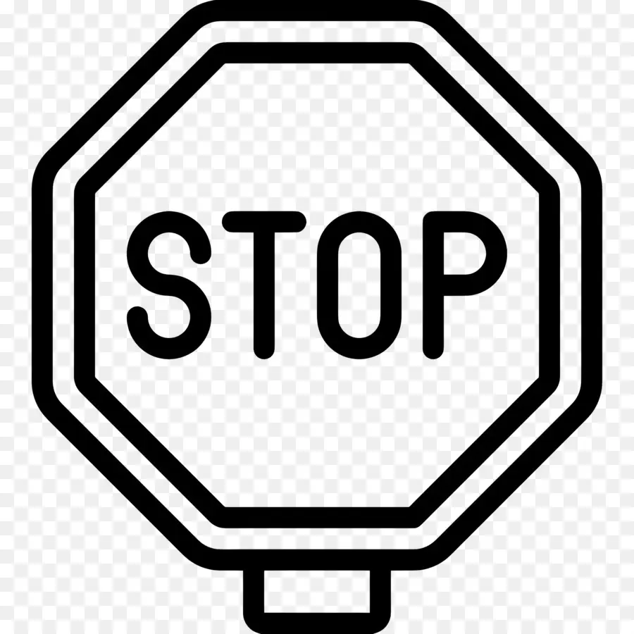 Señal De Stop，Tráfico PNG