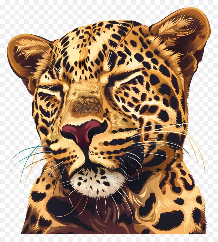 Leopardo，Cara De Leopardo PNG