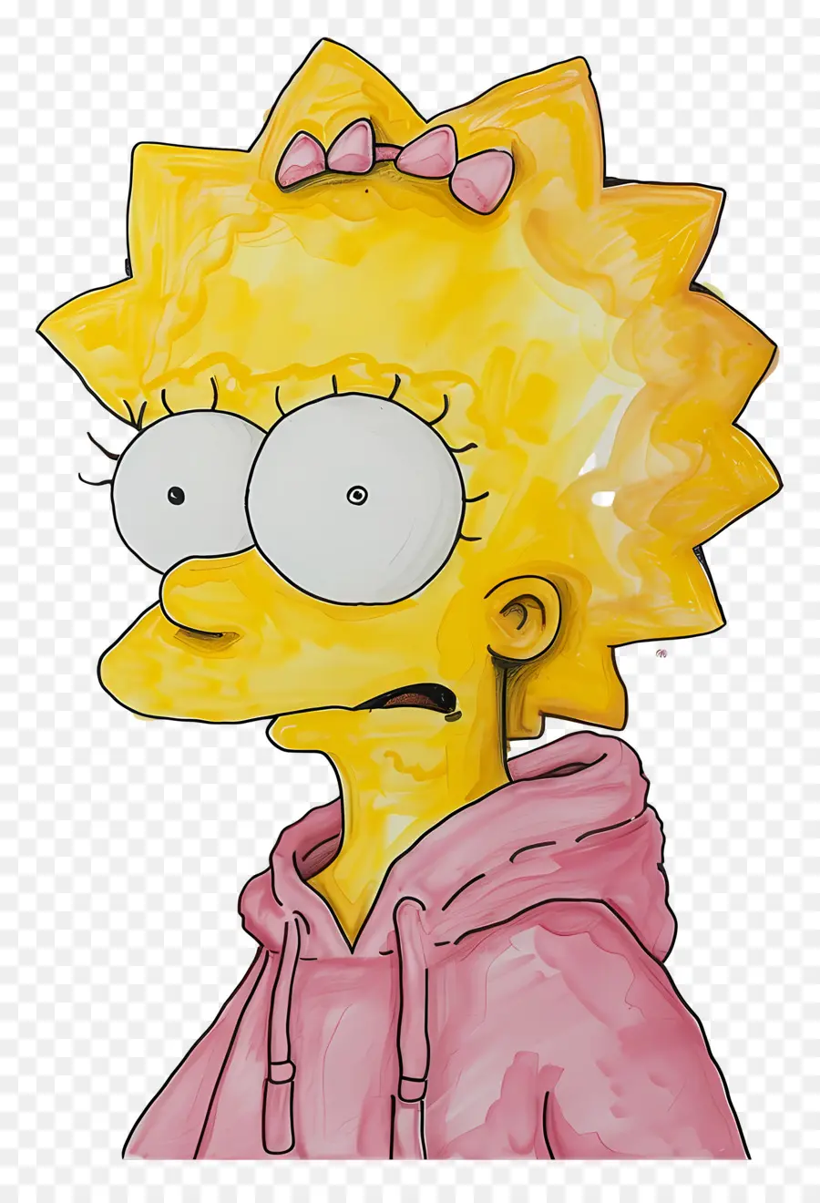 Lisa Simpson，Personaje De Dibujos Animados Amarillo PNG