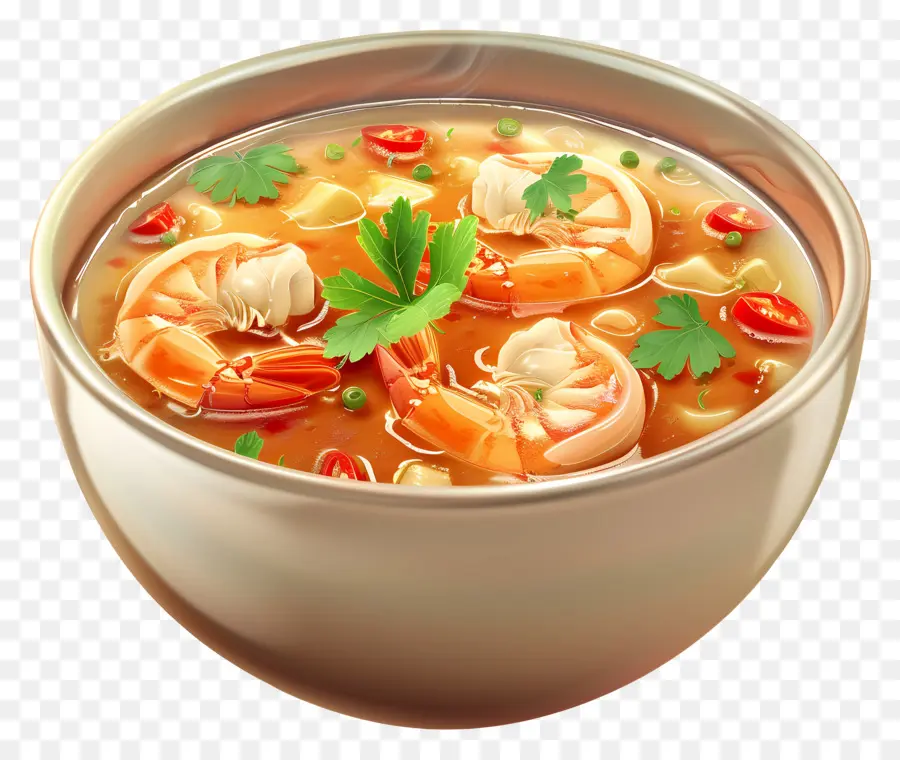 Sopa De Camarones，Bol PNG