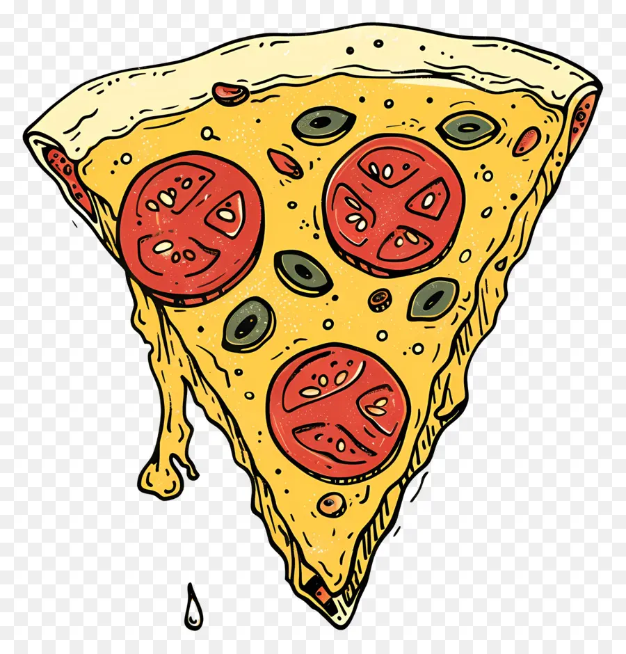 Pizza，Rebanada De Pizza PNG