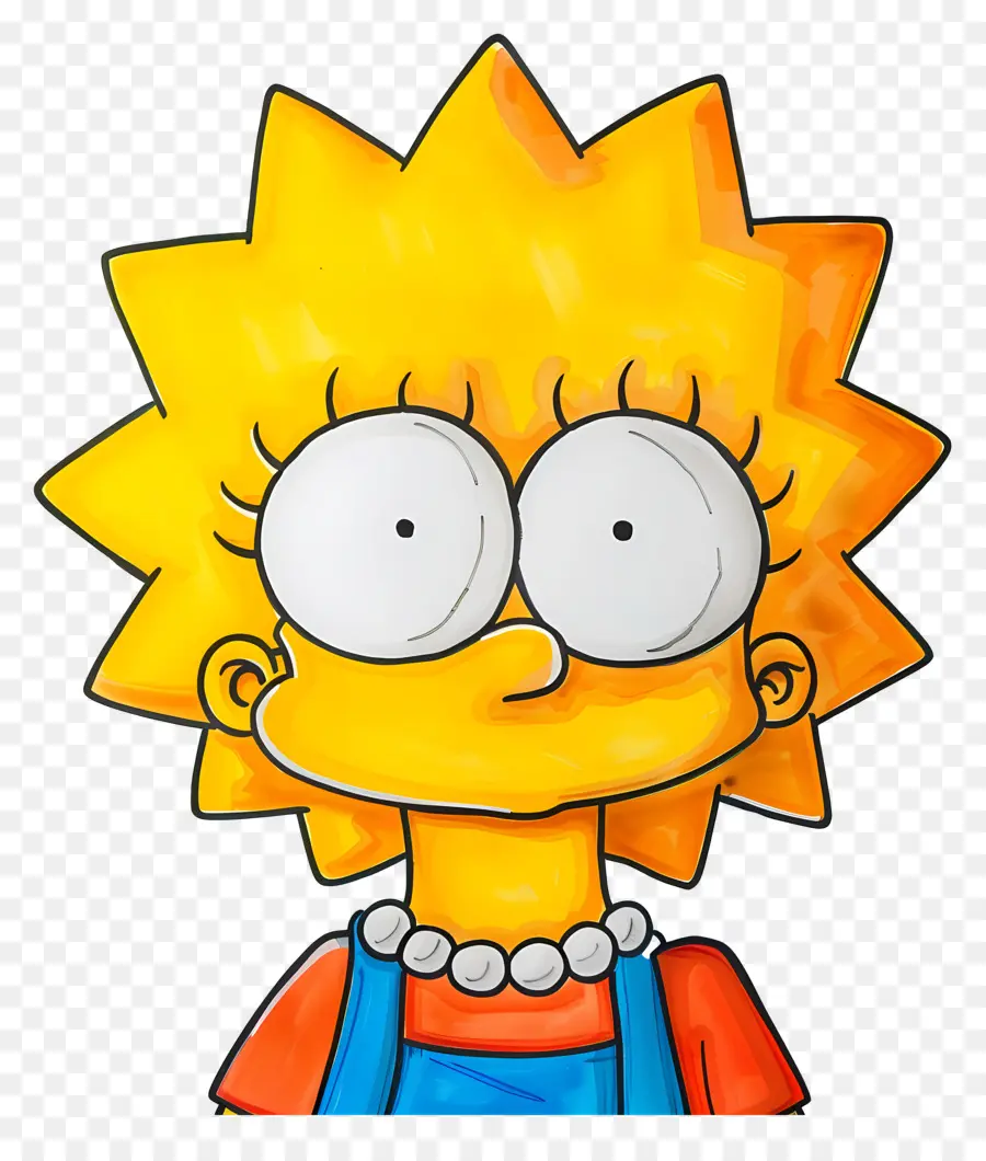 Maggie Simpson，Niña De Dibujos Animados PNG