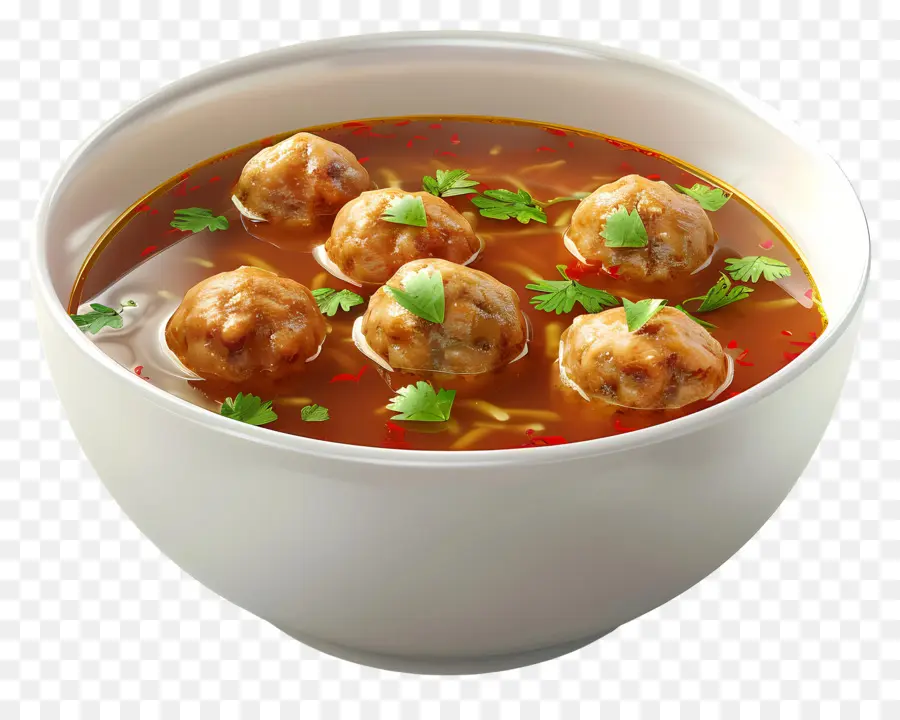 Sopa De Albóndigas，Bol PNG