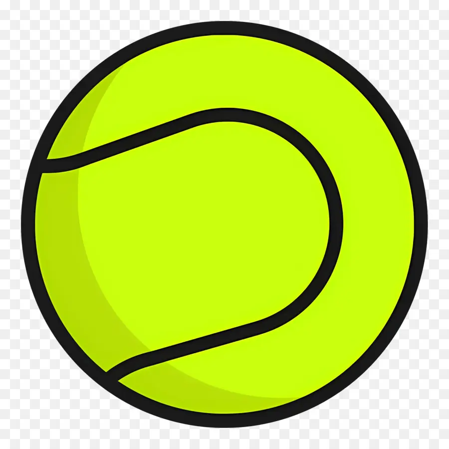 Pelota De Tenis，Pelota De Tenis Amarilla PNG