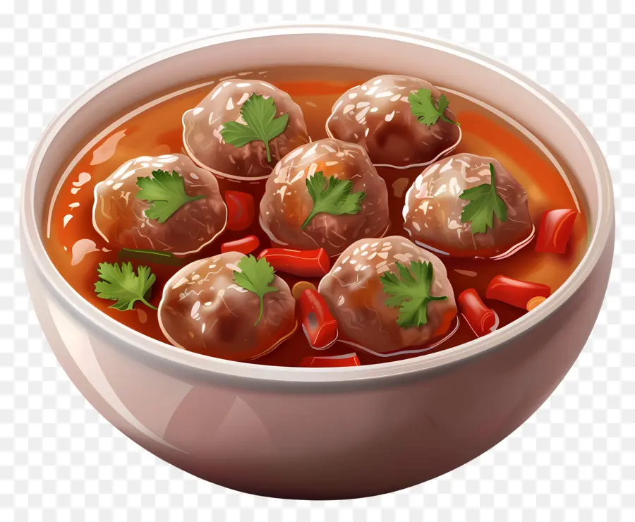 Sopa De Albóndigas，Tazón De Albóndigas PNG