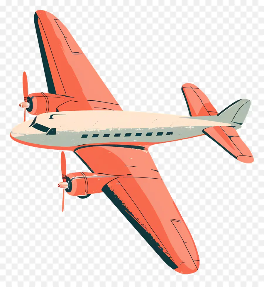 Avión，Avión De Dibujos Animados PNG