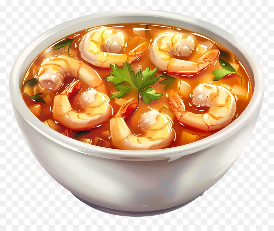 Sopa De Camarones，Camarón PNG