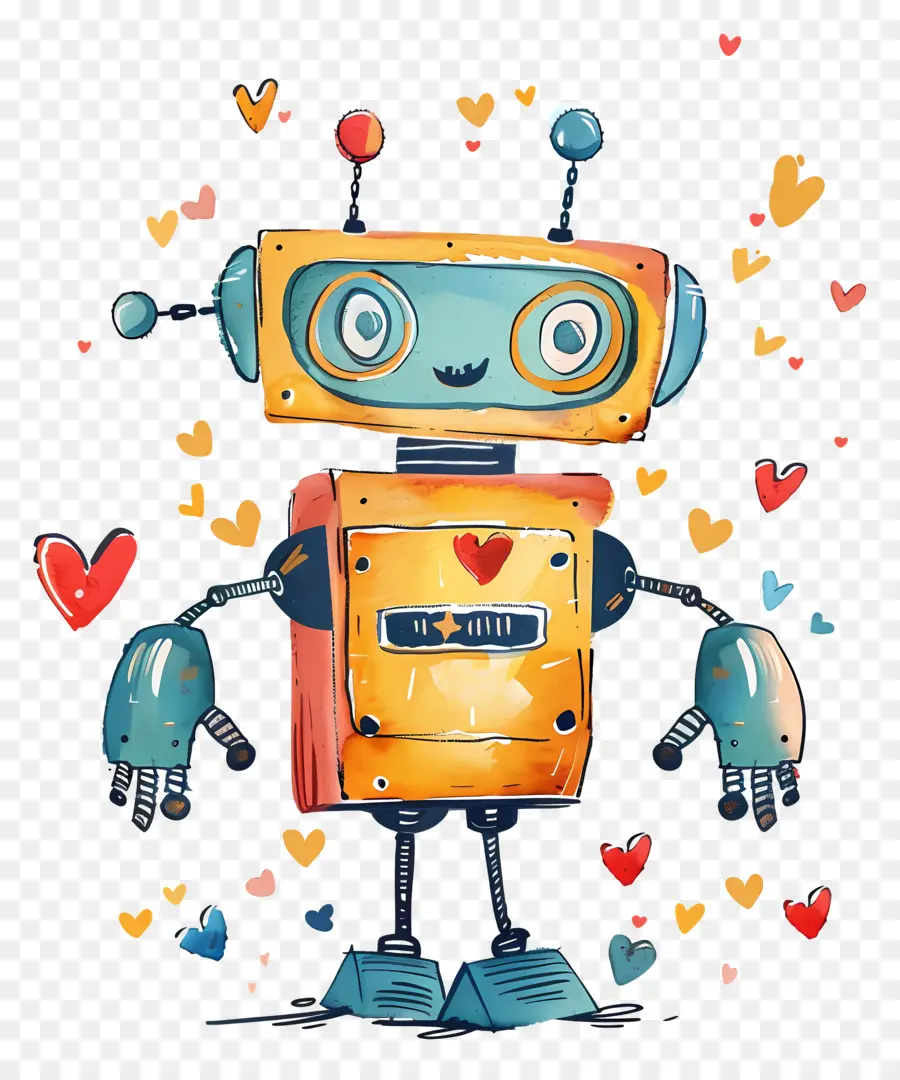 Robot，Lindo Robot PNG