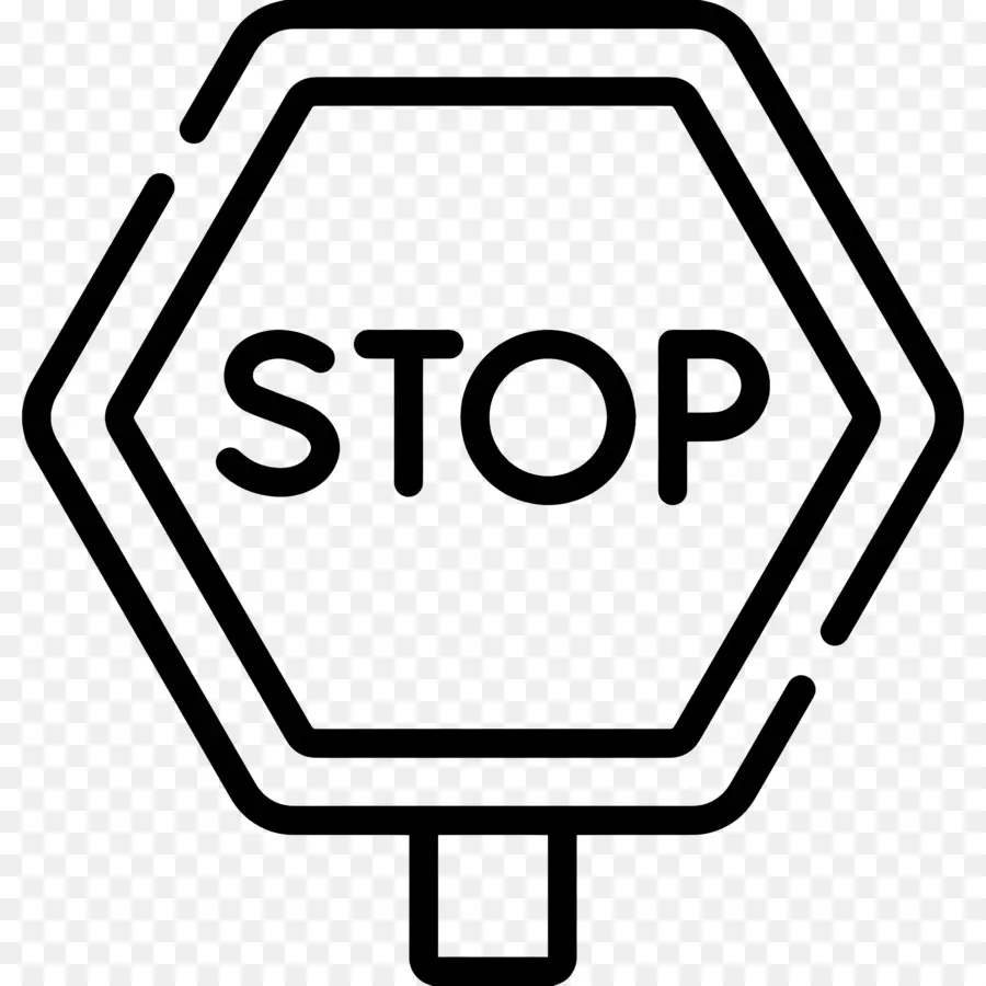 Señal De Stop，Tráfico PNG