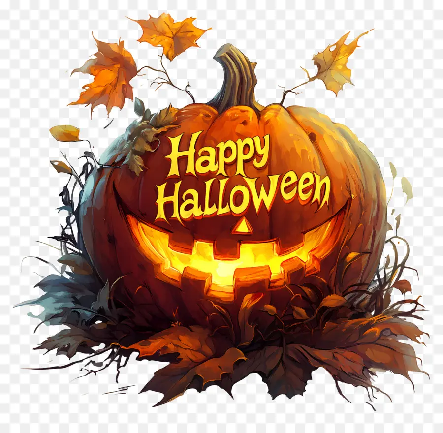 Feliz Halloween，Calabaza De Halloween PNG