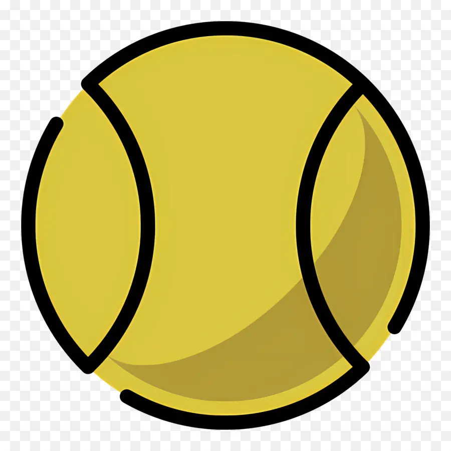 Pelota De Tenis，Pelota De Tenis Amarilla PNG