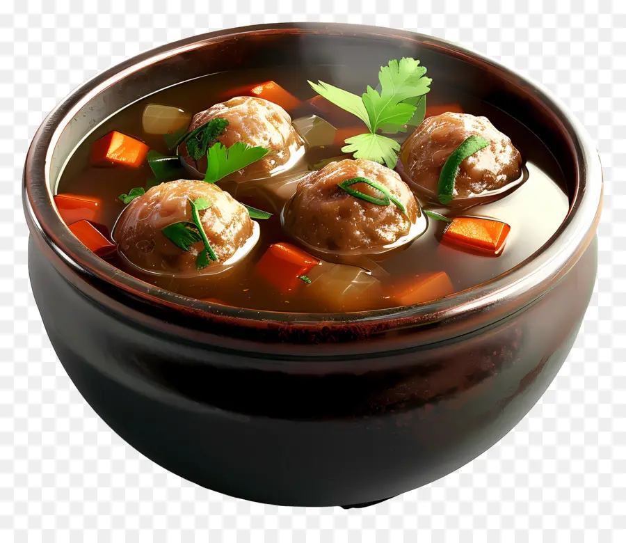 Sopa De Albóndigas，Tazón De Sopa PNG