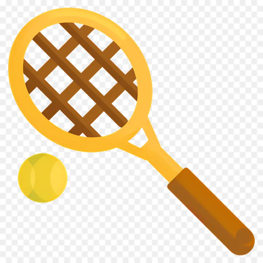 Raqueta De Tenis，Raqueta De Tenis Y Pelota PNG